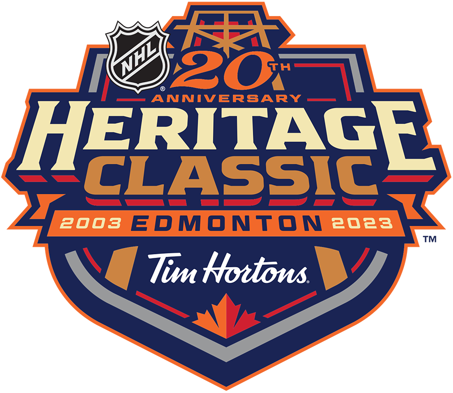NHL Heritage Classic 2023 Primary Logo iron on heat transfer